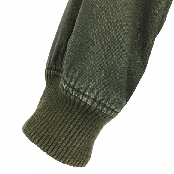 GAP Kids Jacket Utility Military Army Green Camo Hood Southwestern Size Small - Picture 11 of 14